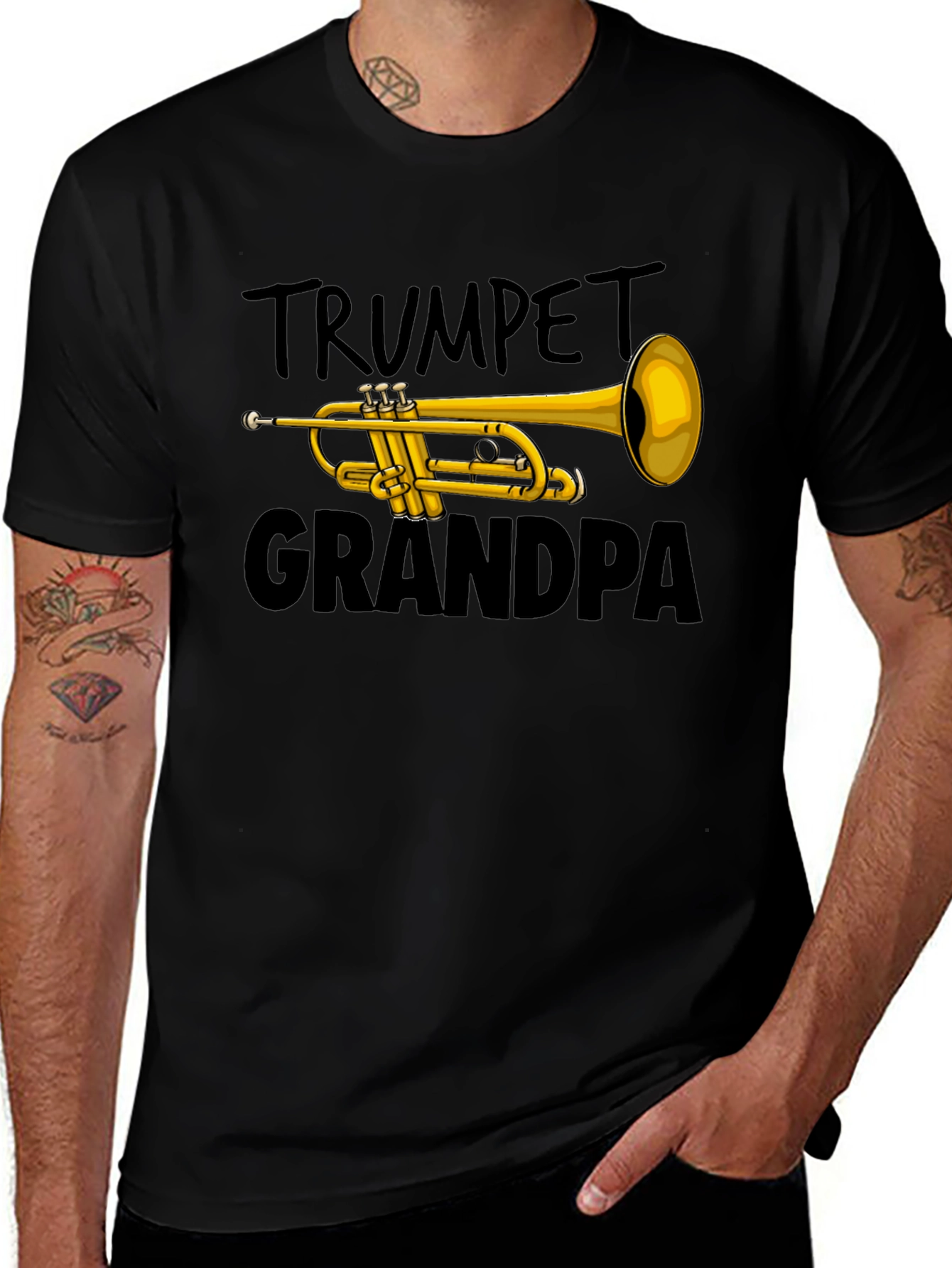 Trumpet Grandpa T-Shirt