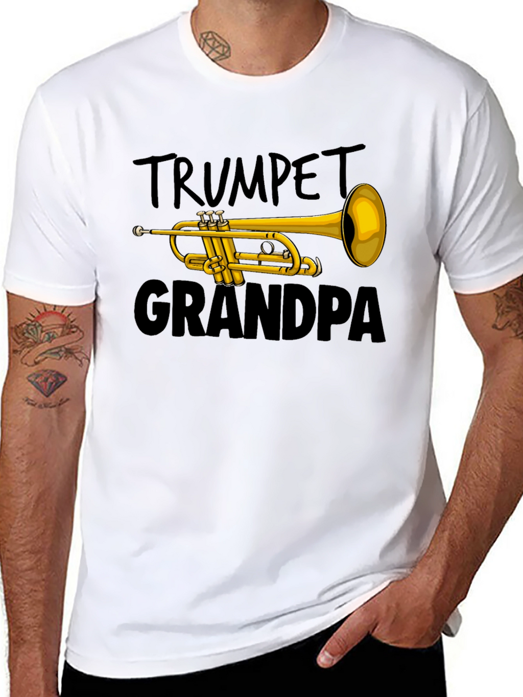 Trumpet Grandpa T-Shirt