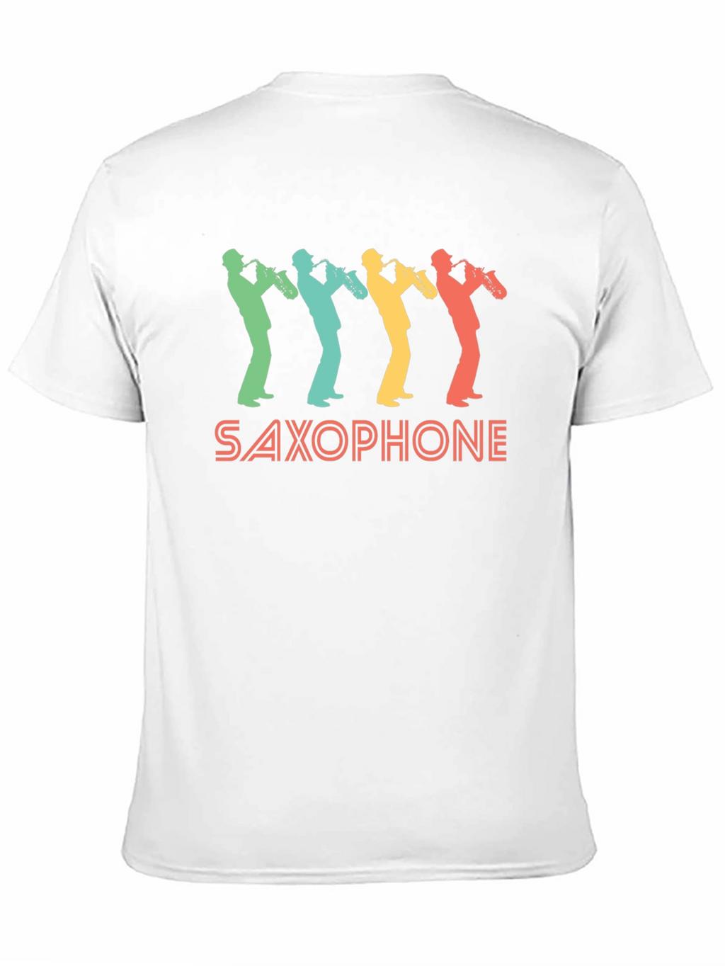 Retro Saxophone Player Graphic Tee