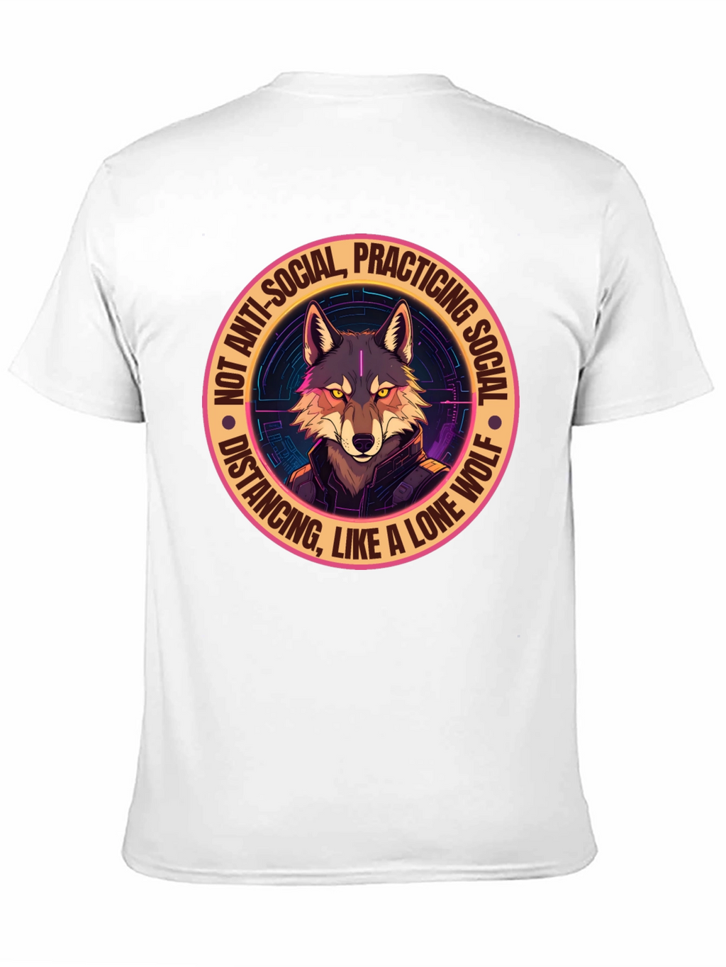 Lone Wolf Social Distancing Graphic Tee