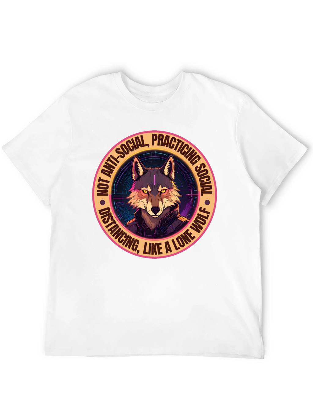 Lone Wolf Social Distancing Graphic Tee