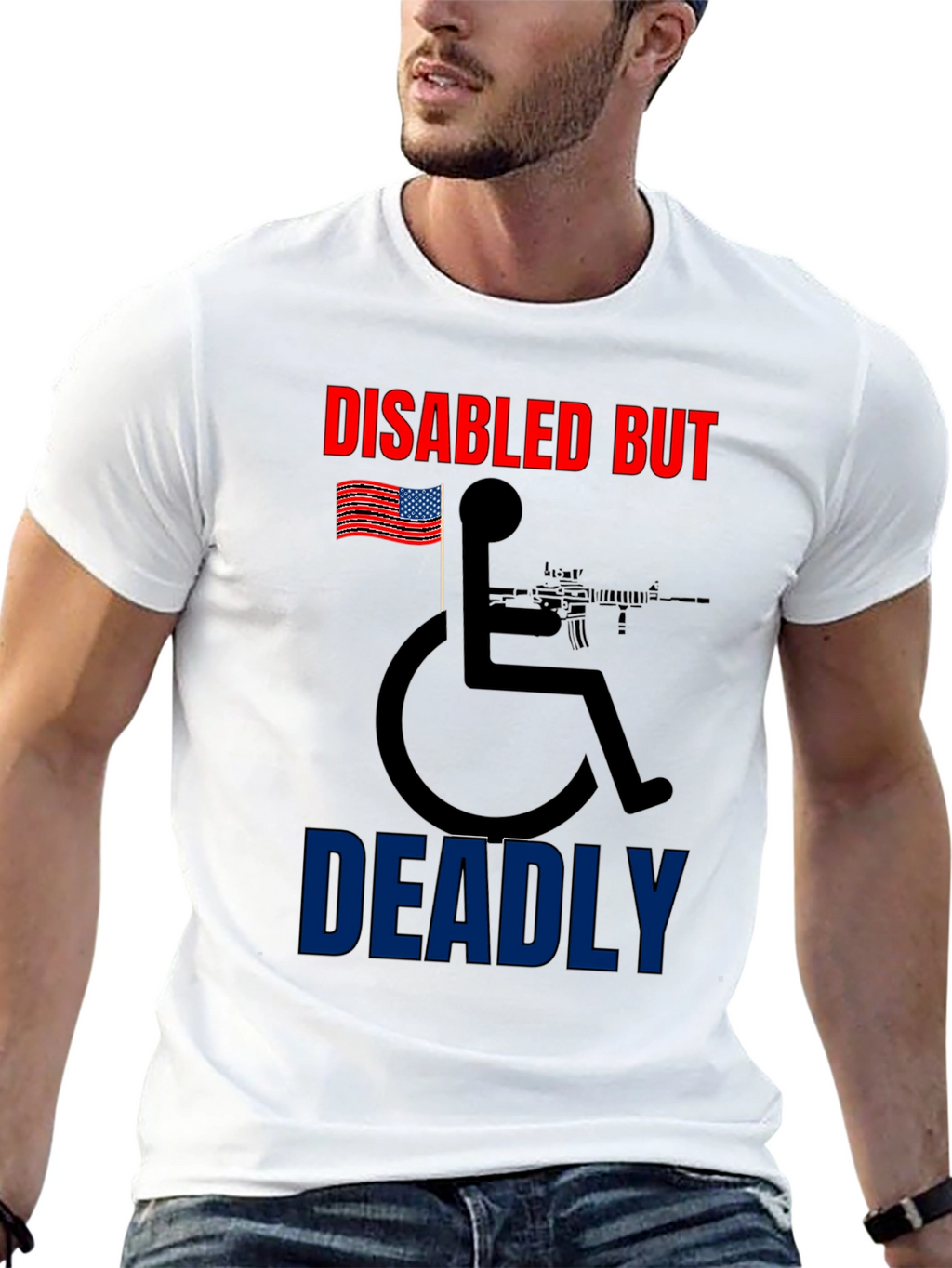 Disabled But Deadly Graphic Tee