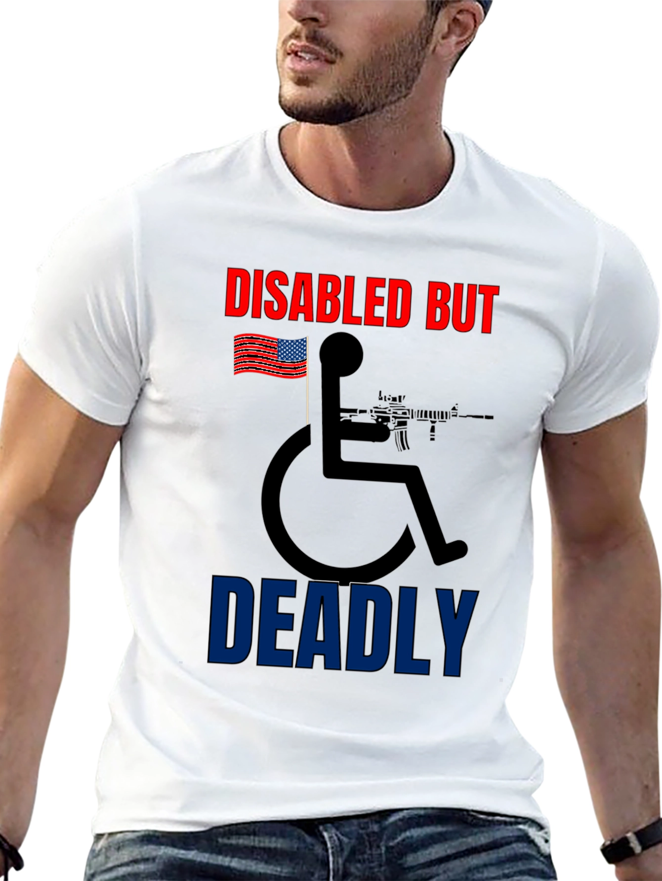 Disabled But Deadly Graphic Tee