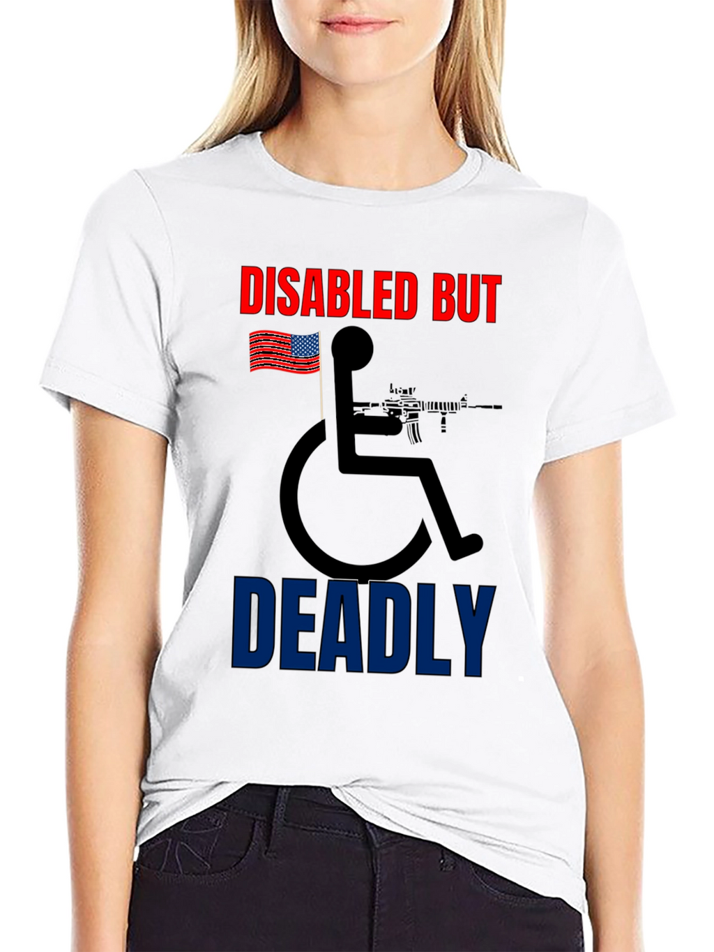 Disabled But Deadly Graphic Tee