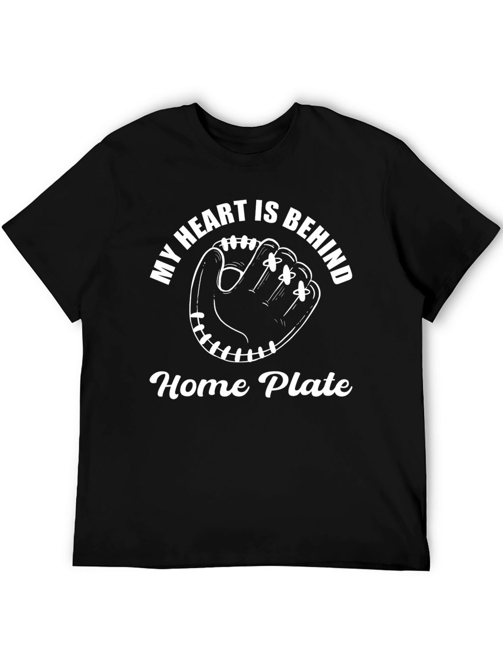 Baseball Glove Heart T-Shirt