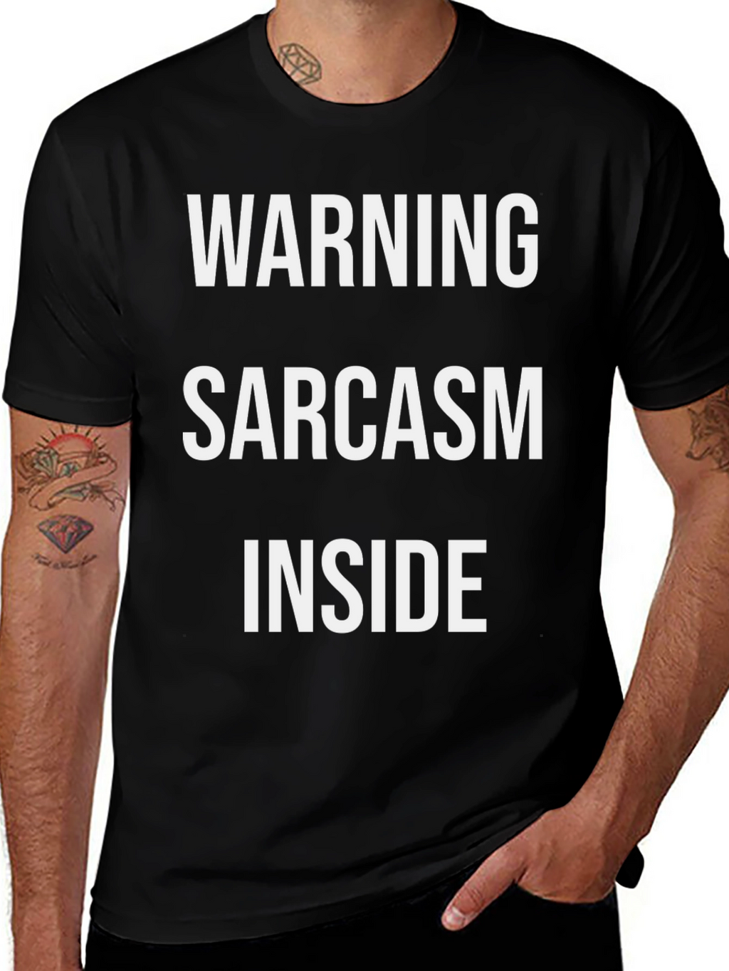 Warning Sarcasm Inside T-Shirt
