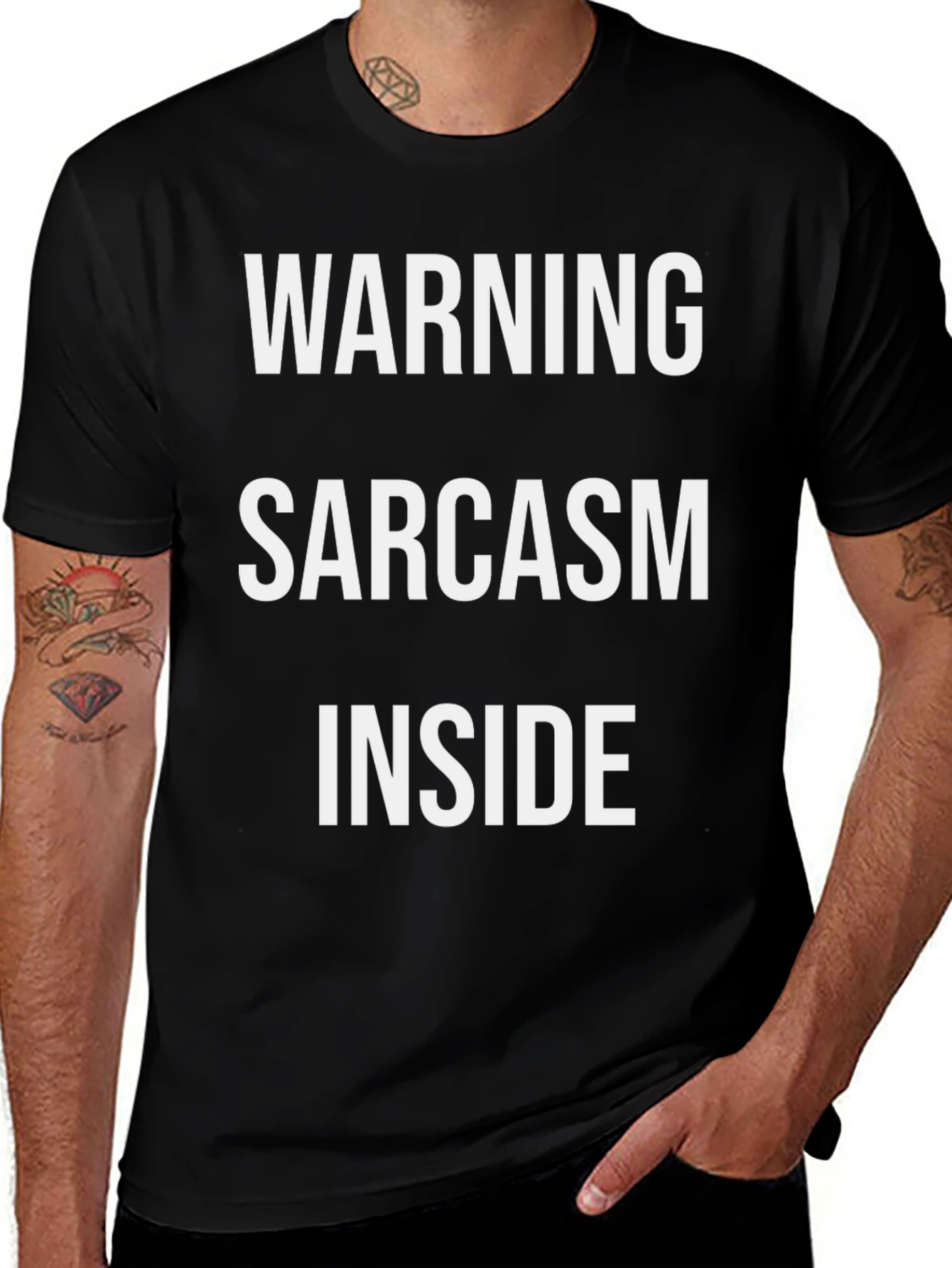 Warning Sarcasm Inside T-Shirt