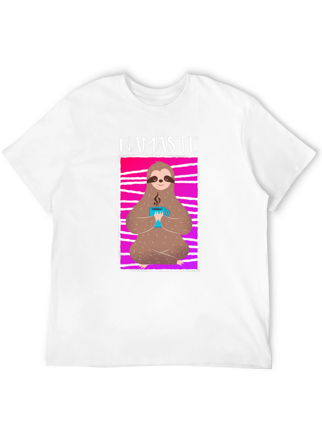 Namaste Sloth T-Shirt - Relaxed Fit