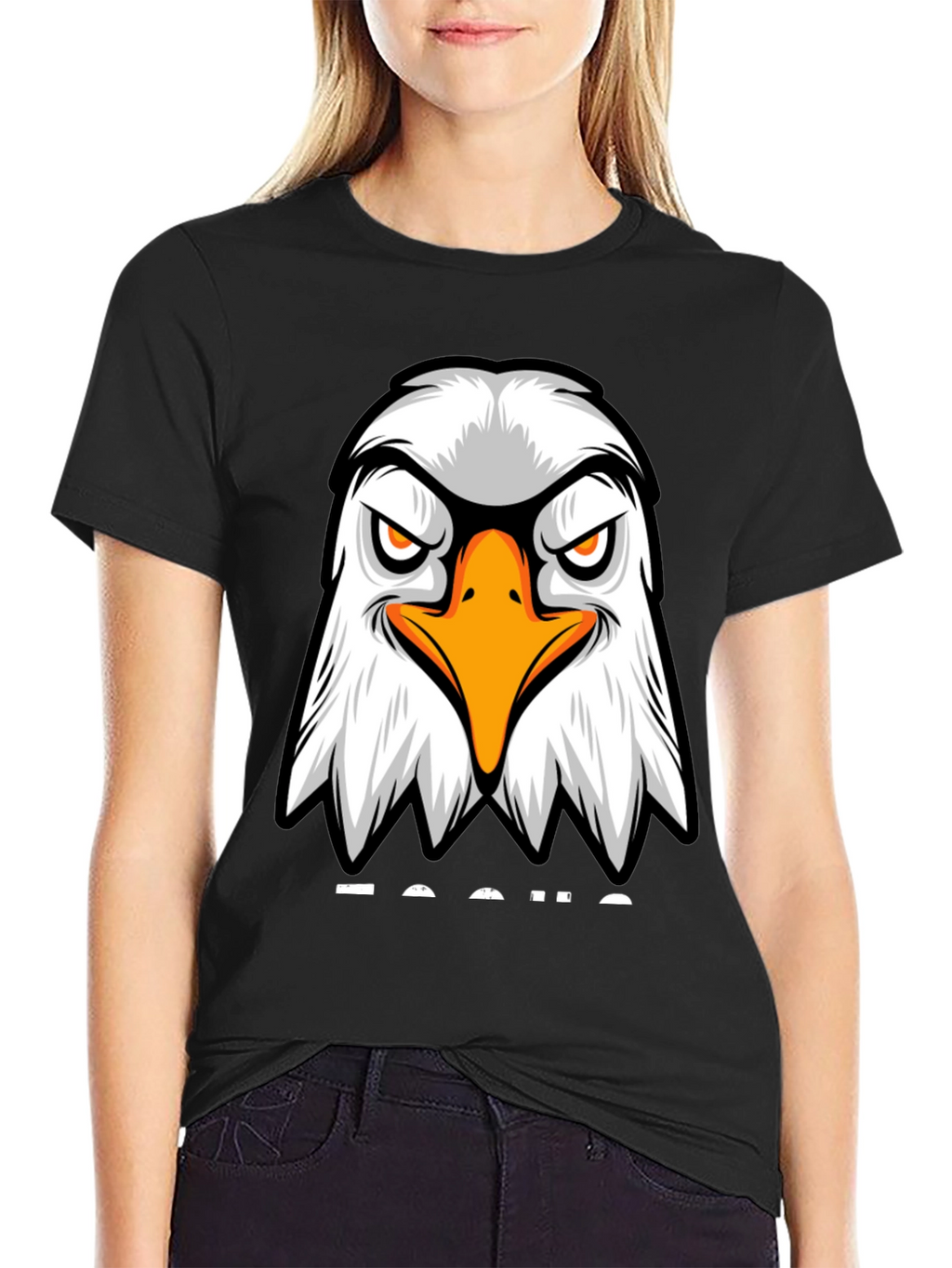 Eagle Graphic T-Shirt - Fierce Bird Design
