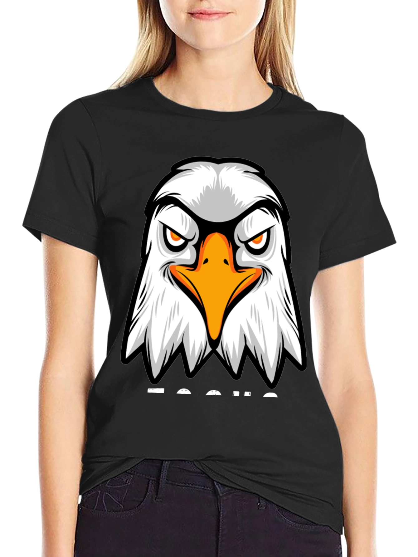 Eagle Graphic T-Shirt - Fierce Bird Design