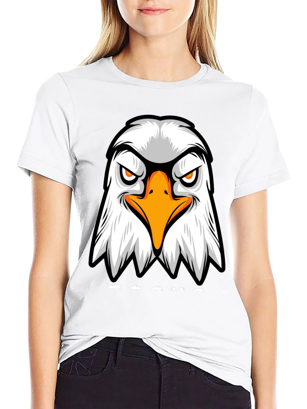 Eagle Graphic T-Shirt - Fierce Bird Design