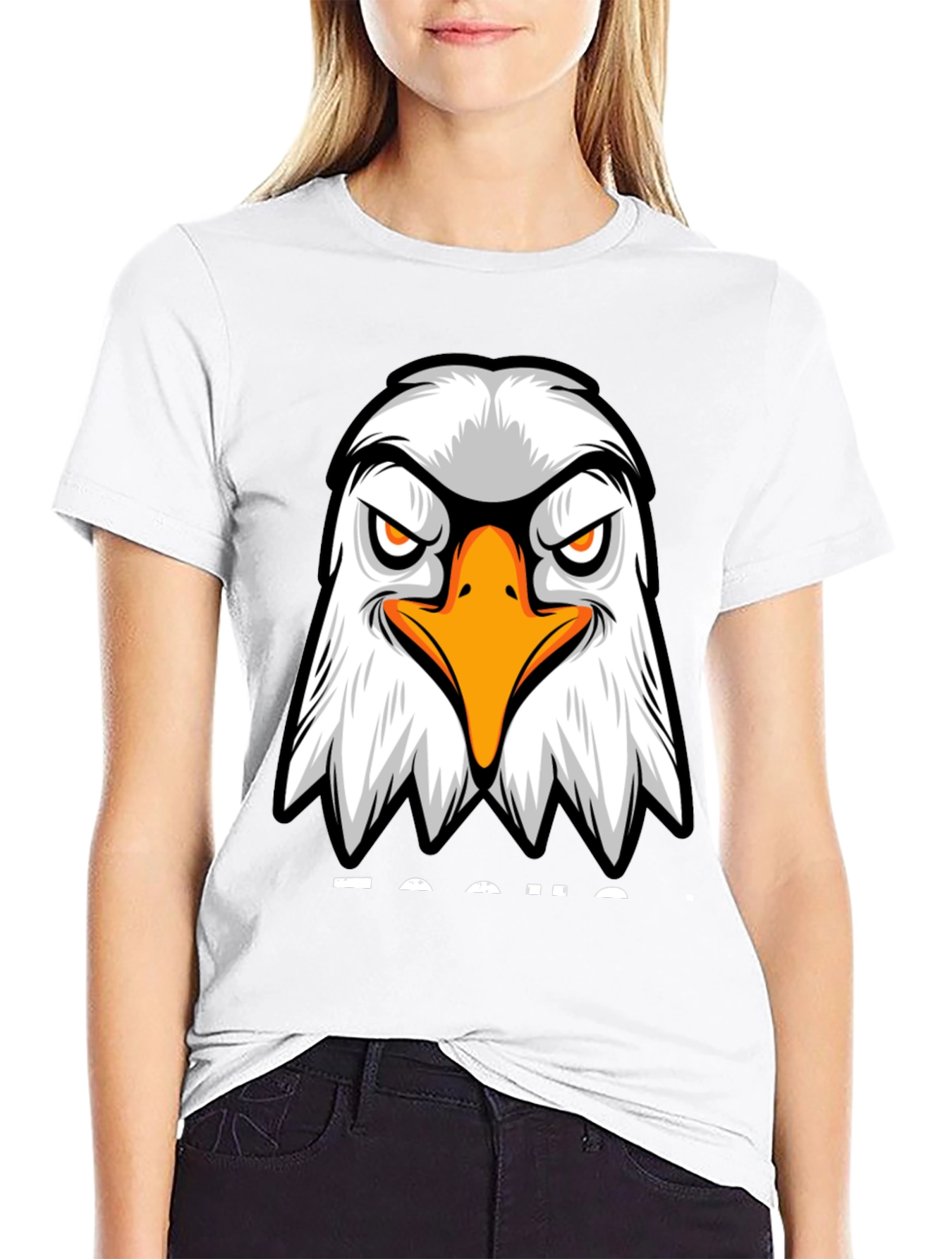 Eagle Graphic T-Shirt - Fierce Bird Design