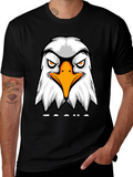 Eagle Graphic T-Shirt - Fierce Bird Design