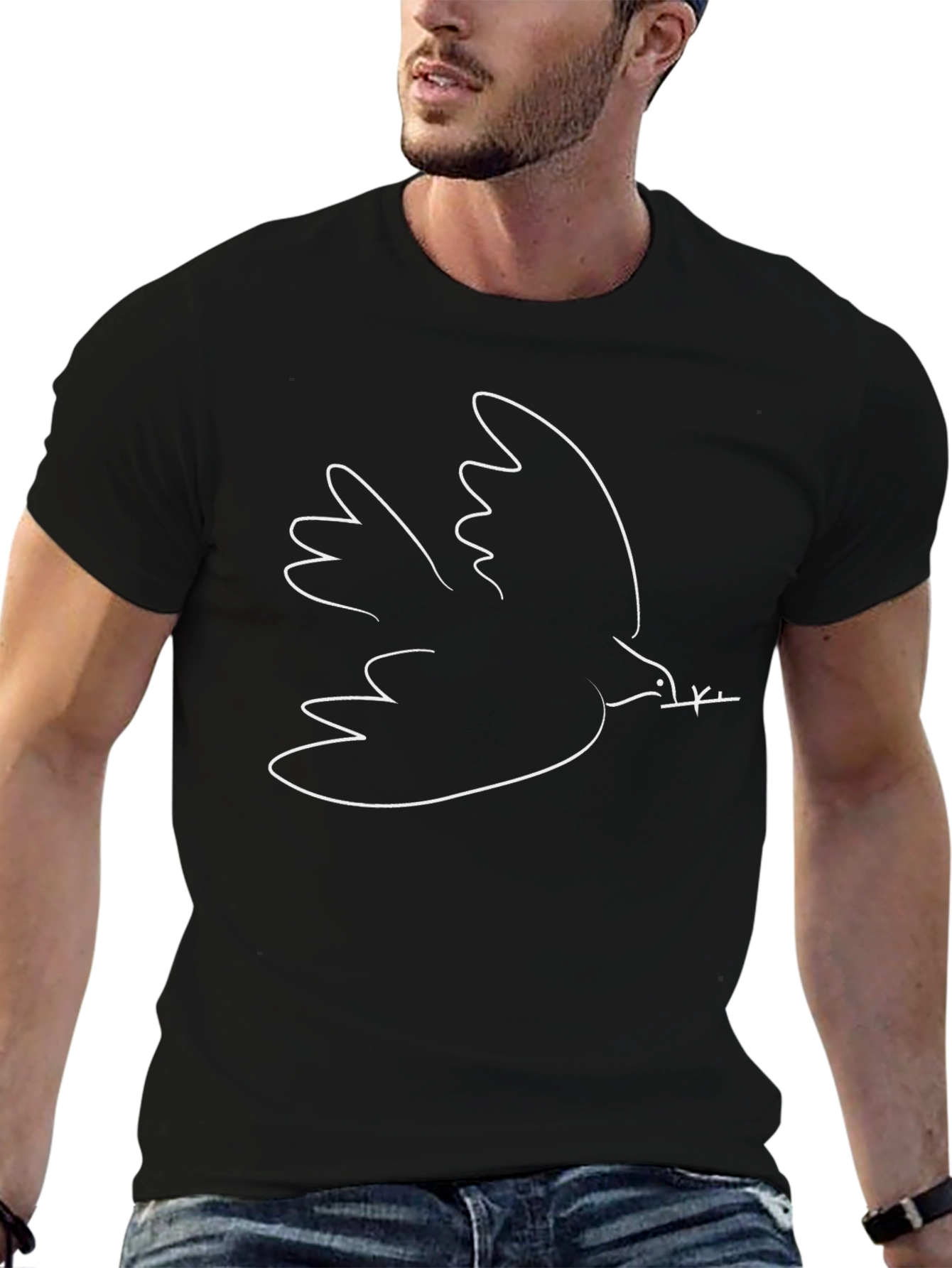 Peace Dove Graphic T-Shirt - Classic Design