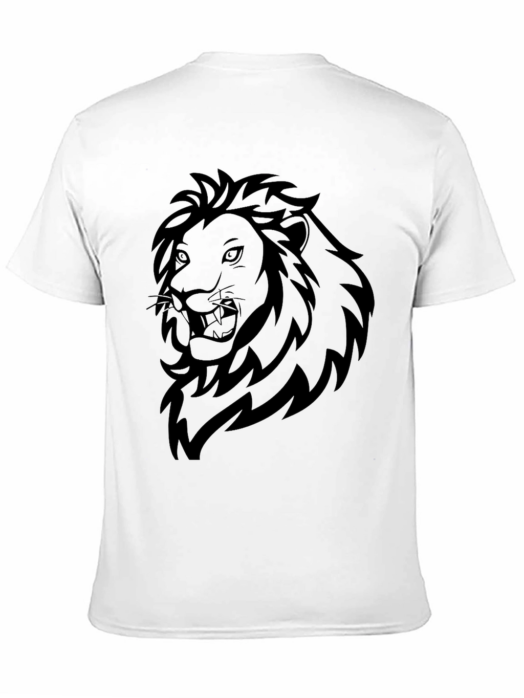 Black Lion Graphic Tee - Bold Statement