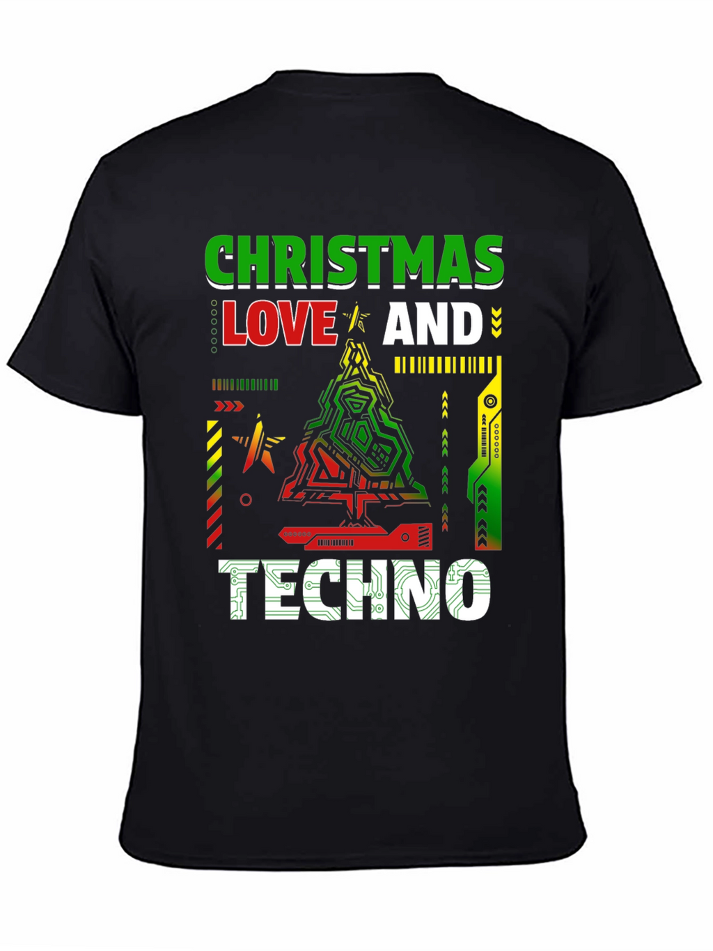 Christmas Love & Techno T-Shirt
