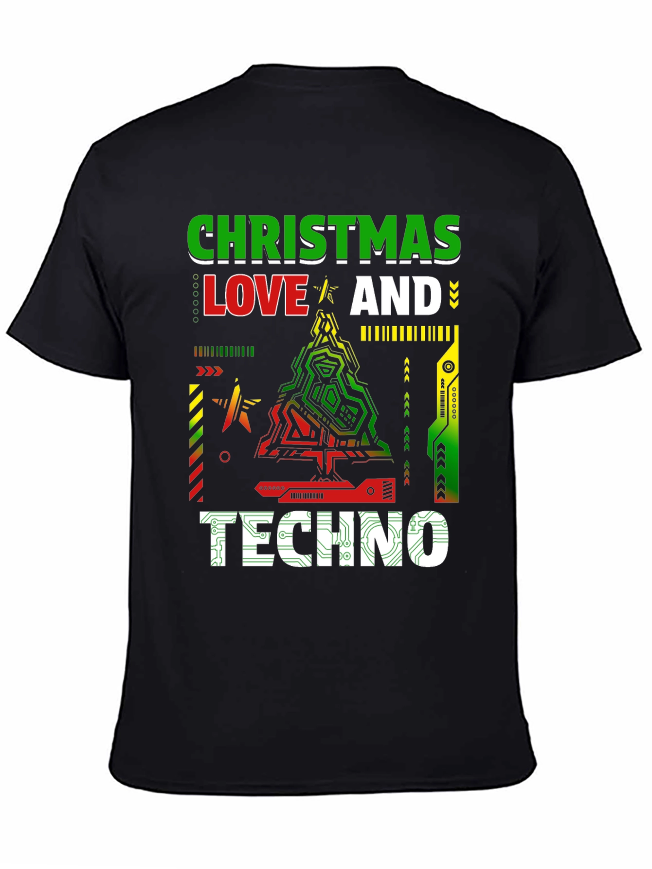 Christmas Love & Techno T-Shirt