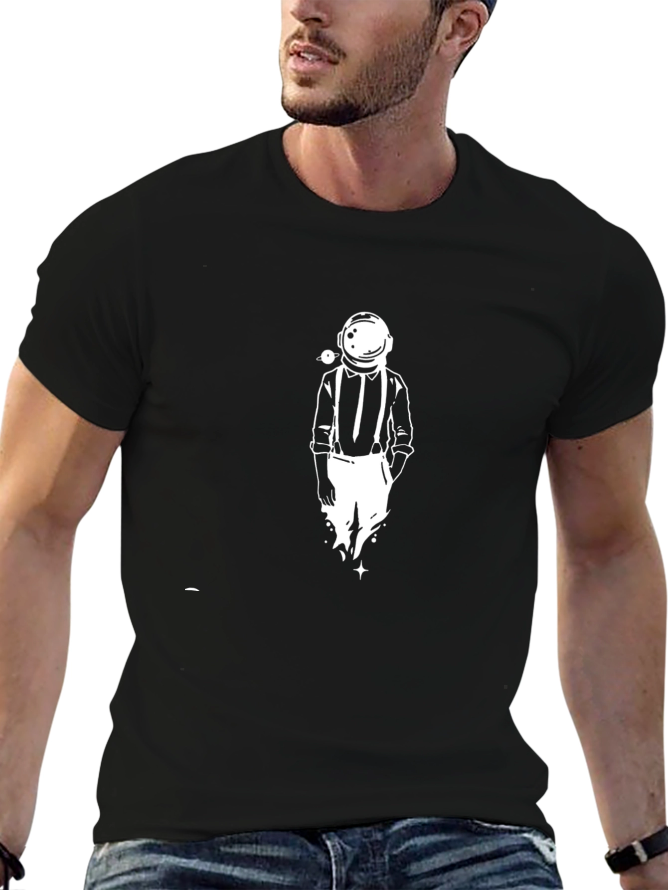 Astronaut T-Shirt: Unique Space Design