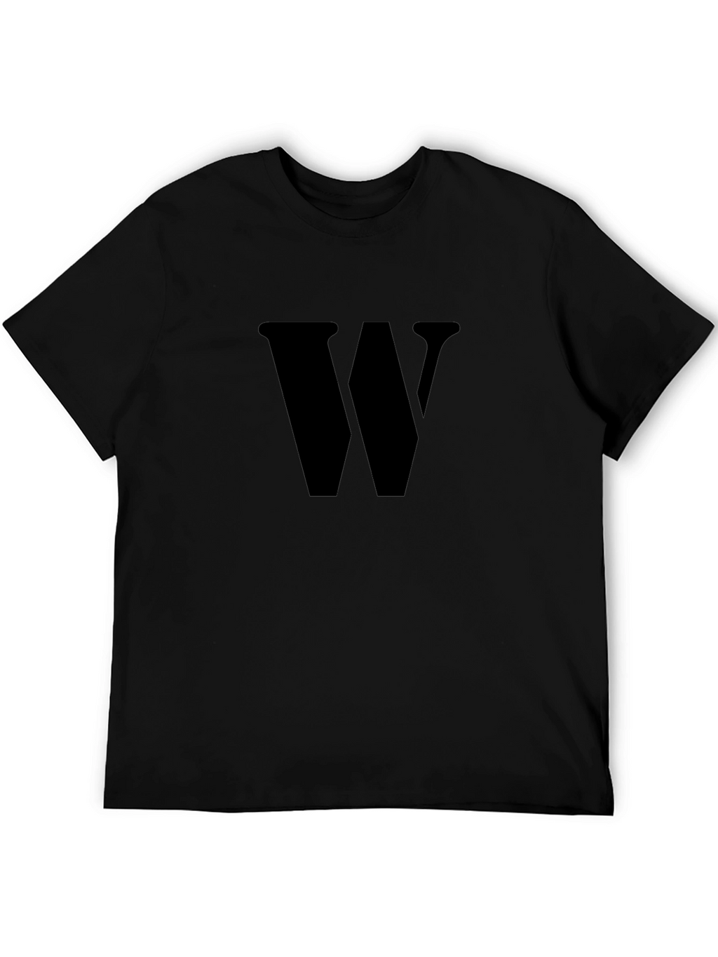 Bold Black W T-Shirt