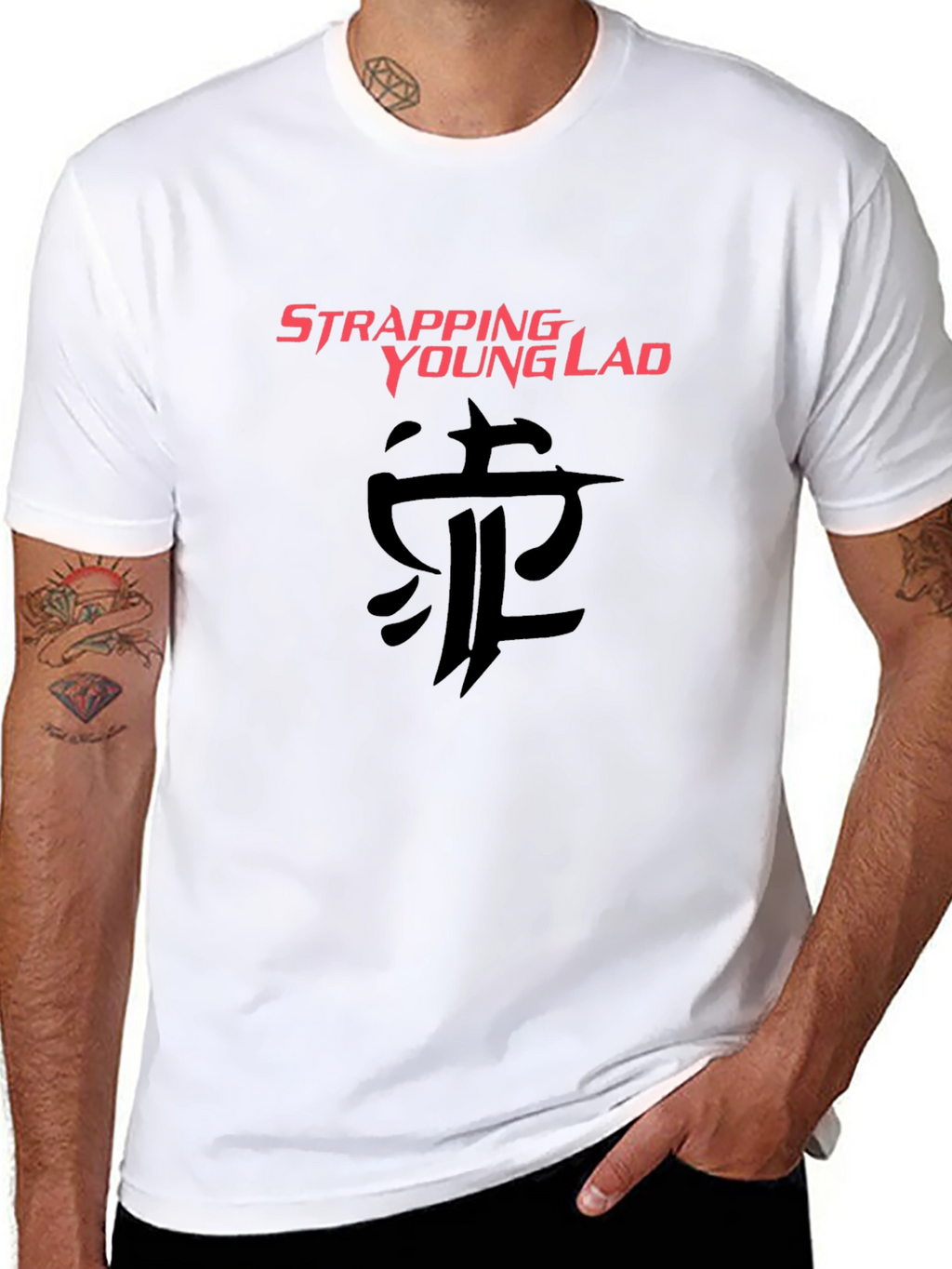 Strapping Young Lad Black T-Shirt