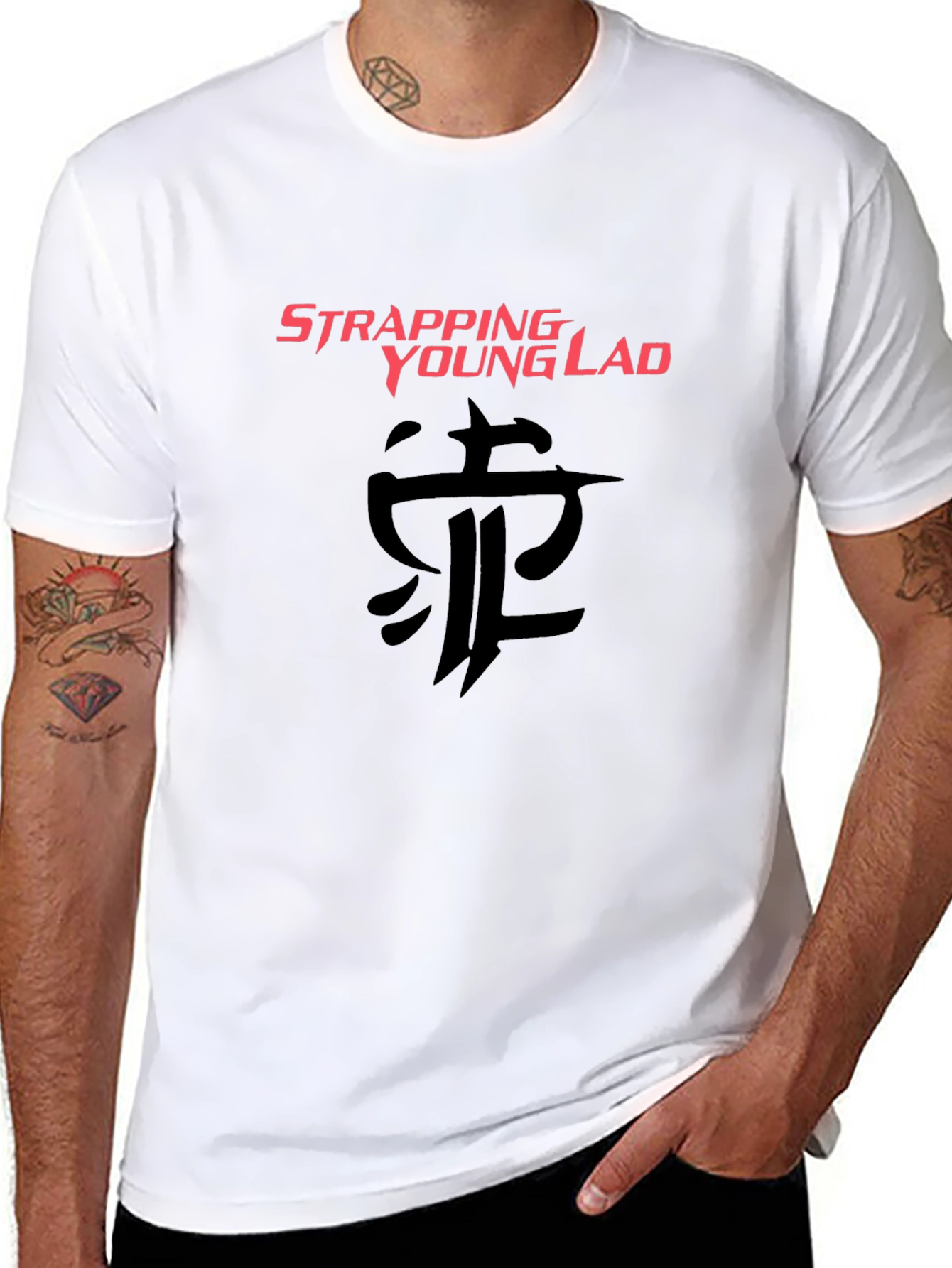 Strapping Young Lad Black T-Shirt