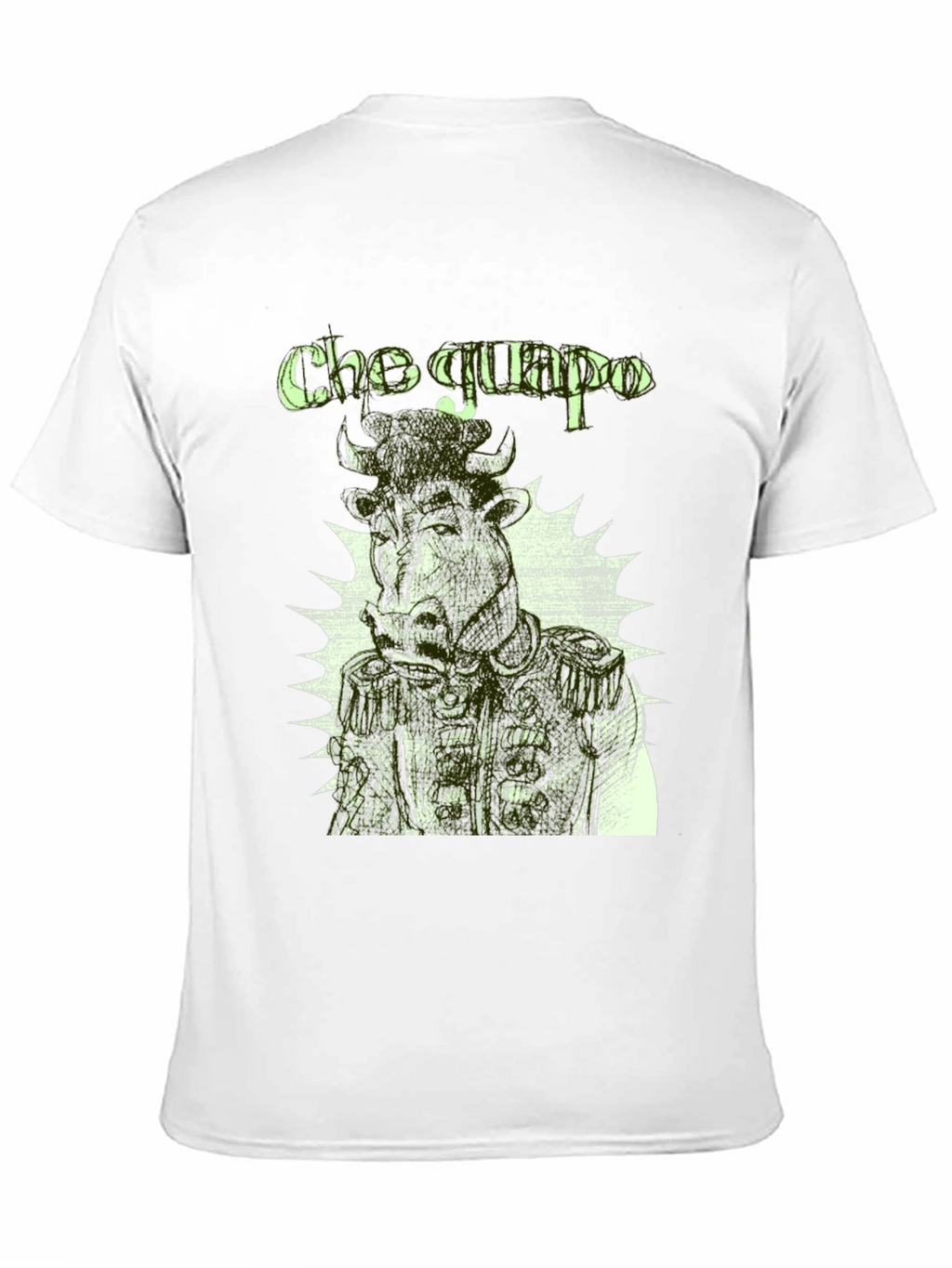 Cho Guapo Graphic Tee - Black Cotton T-Shirt