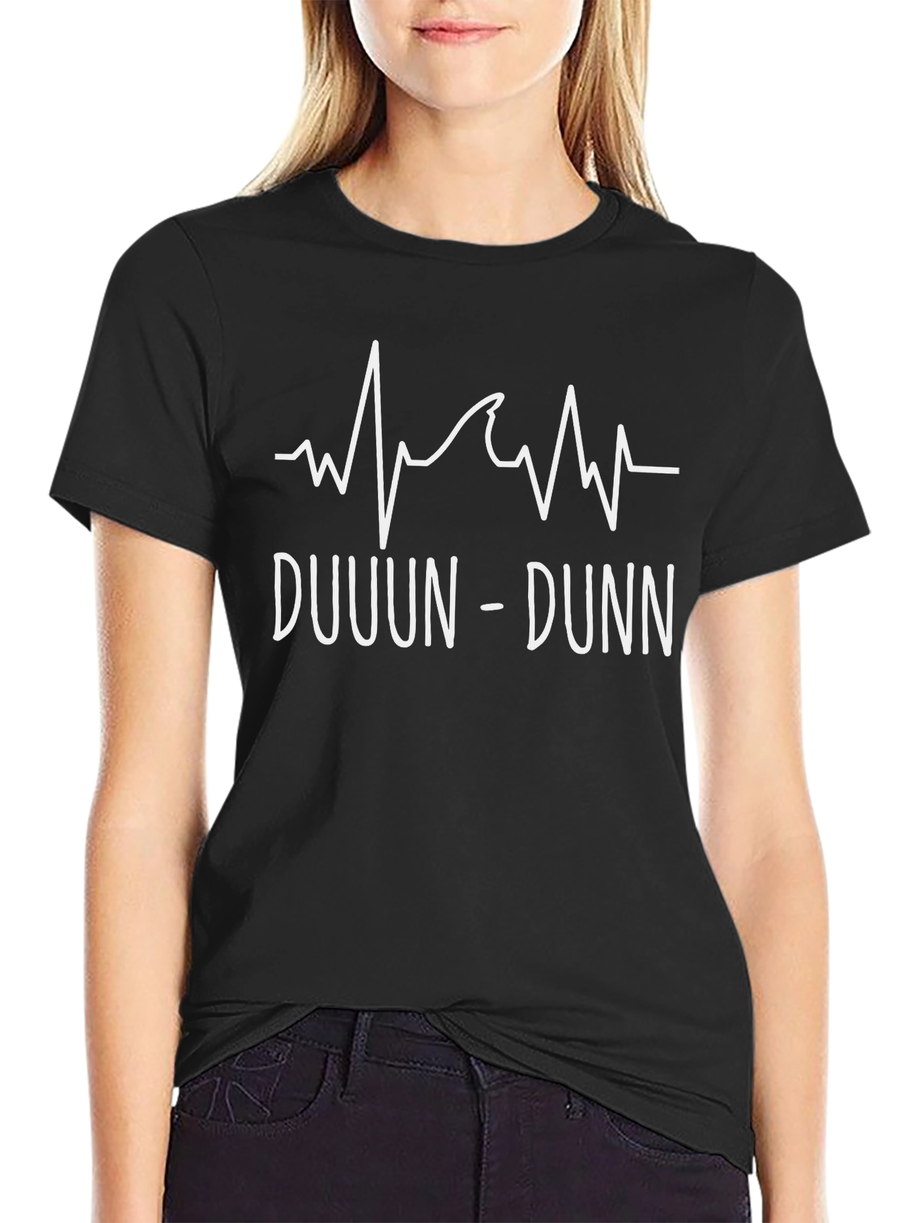 Shark Attack T-Shirt: Heartbeat Design