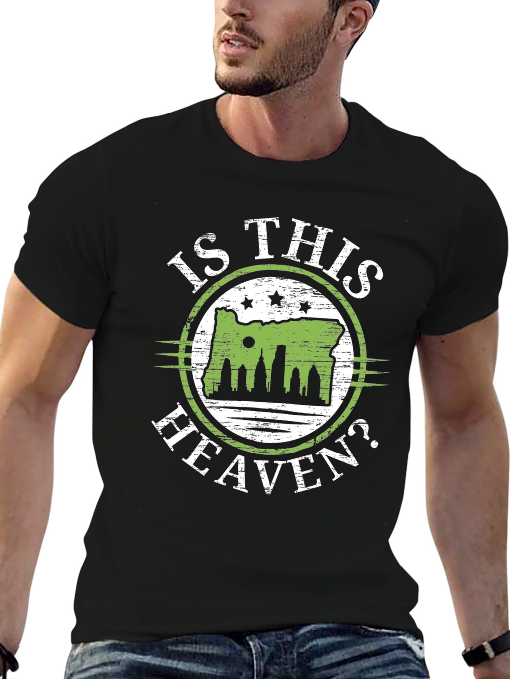 Is This Heaven? Oregon Graphic T-Shirt