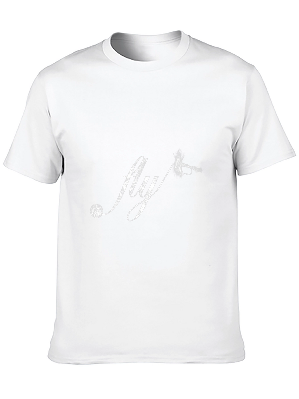 Fly Fishing Graphic Tee - Black