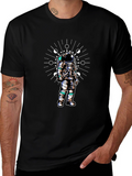 Astronaut Graphic Tee - Space Lovers Black T-Shirt