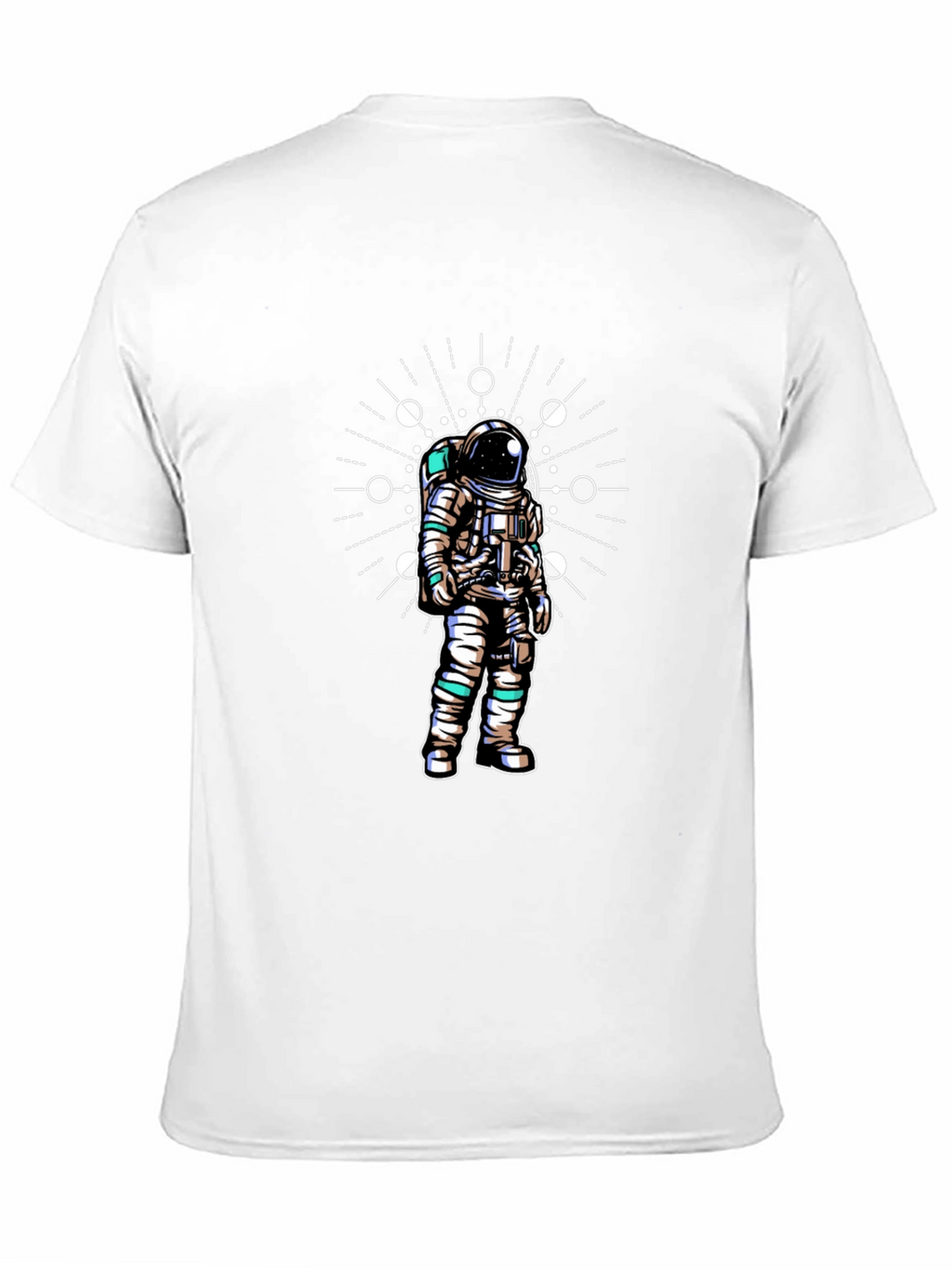 Astronaut Graphic Tee - Space Lovers Black T-Shirt