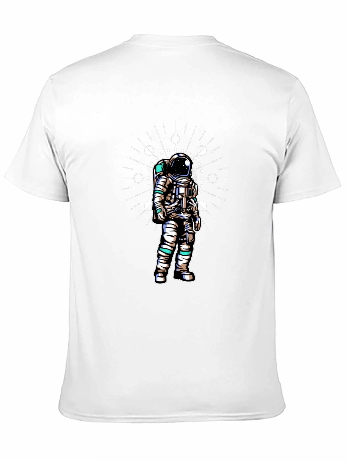 Astronaut Graphic Tee - Space Lovers Black T-Shirt
