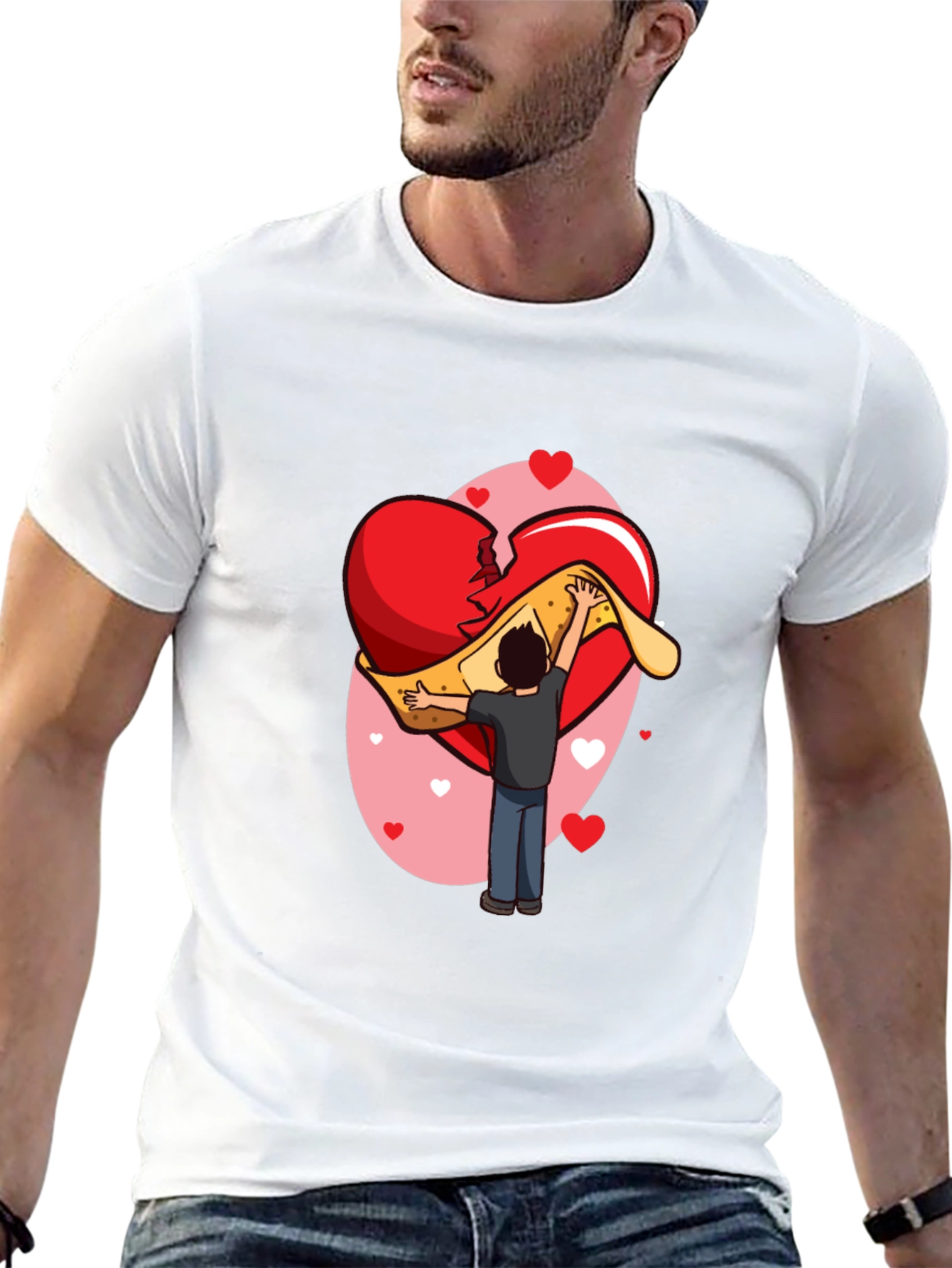 Broken Heart T-Shirt - Healing Graphic Tee