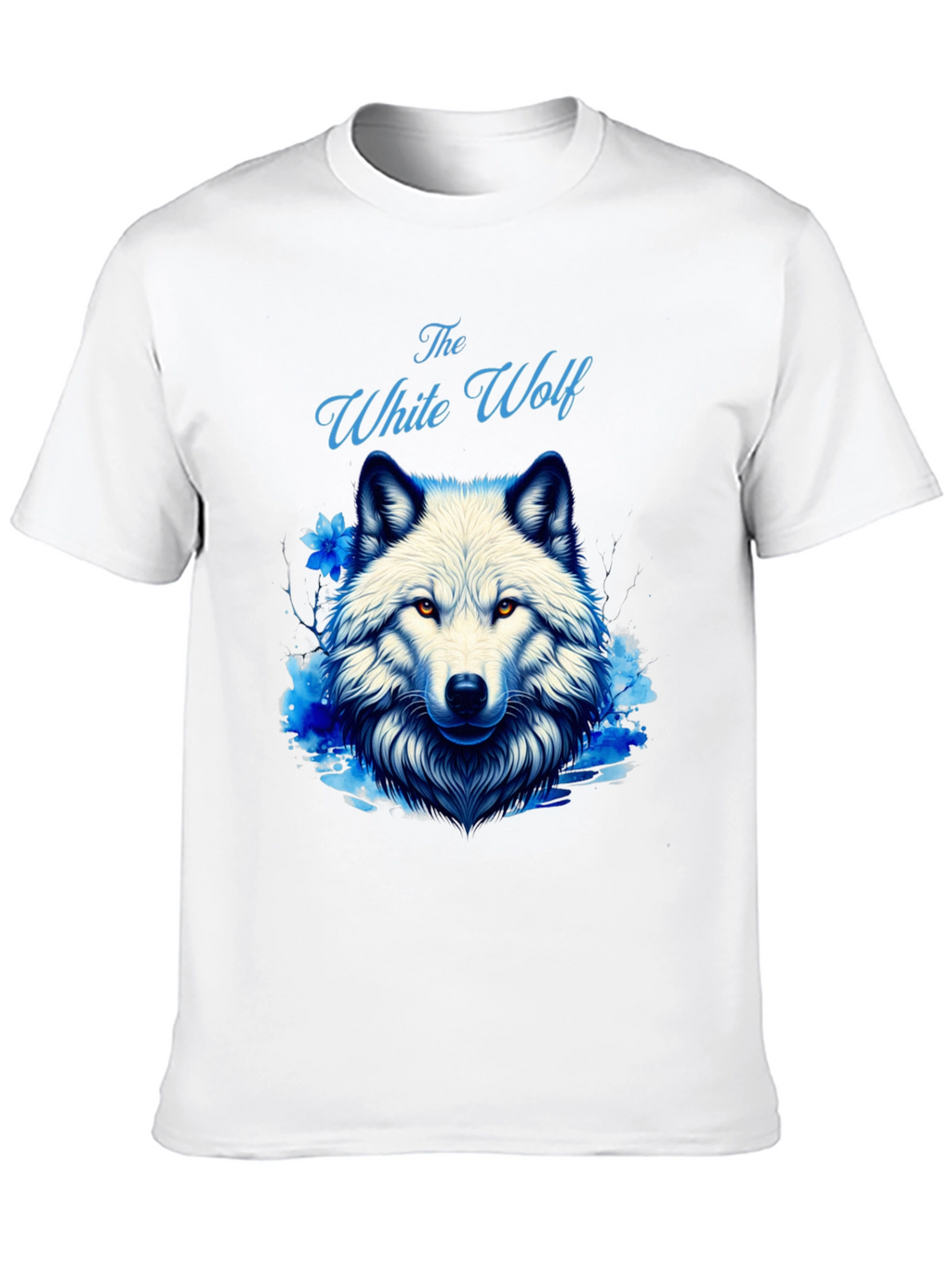The White Wolf Graphic Tee - Mens Black T-Shirt