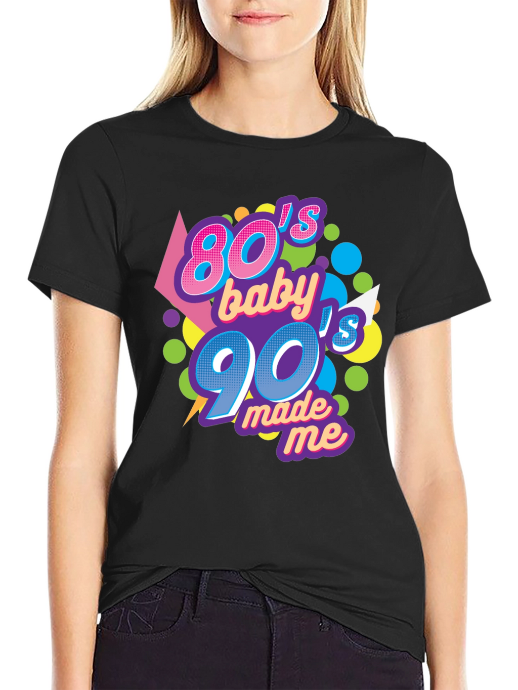 80s Baby 90s Made Me Graphic Tee
