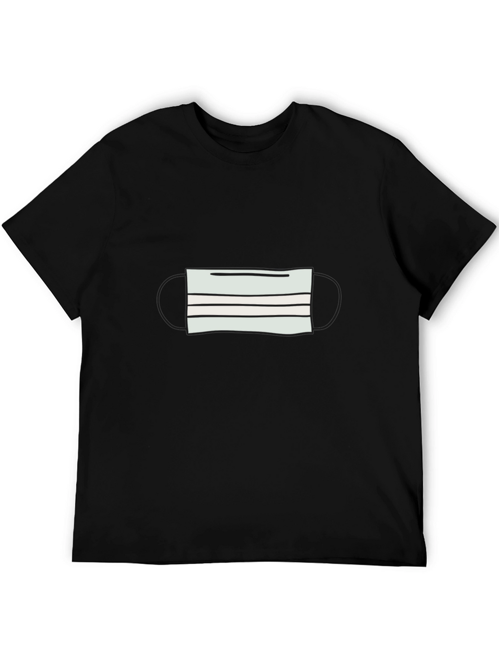 Mask Graphic Tee - Stay Safe in Style!