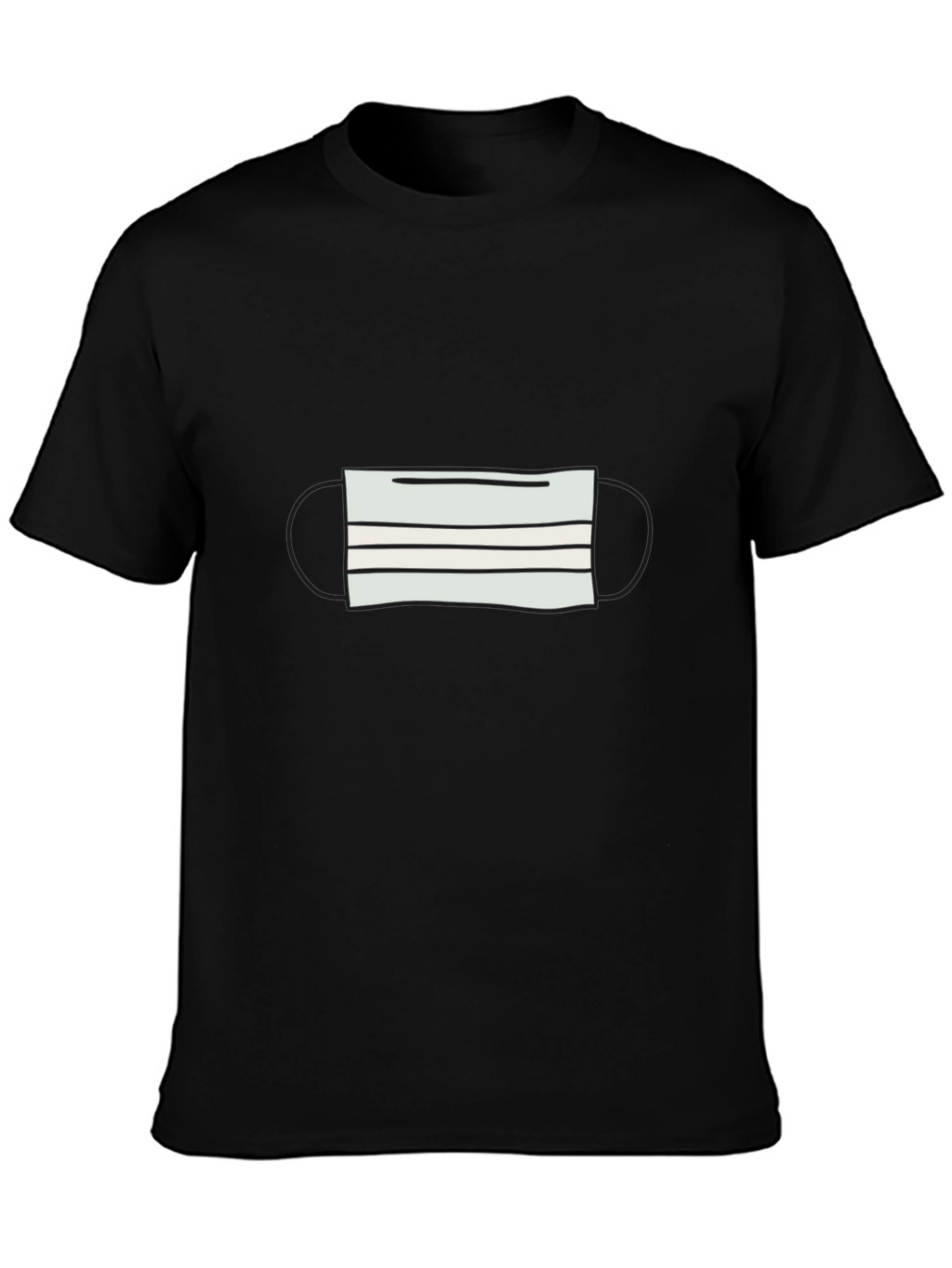 Mask Graphic Tee - Stay Safe in Style!