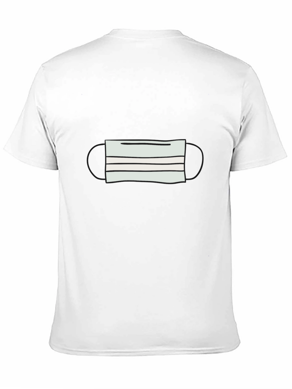 Mask Graphic Tee - Stay Safe in Style!