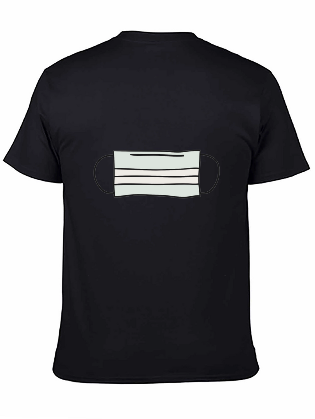 Mask Graphic Tee - Stay Safe in Style!