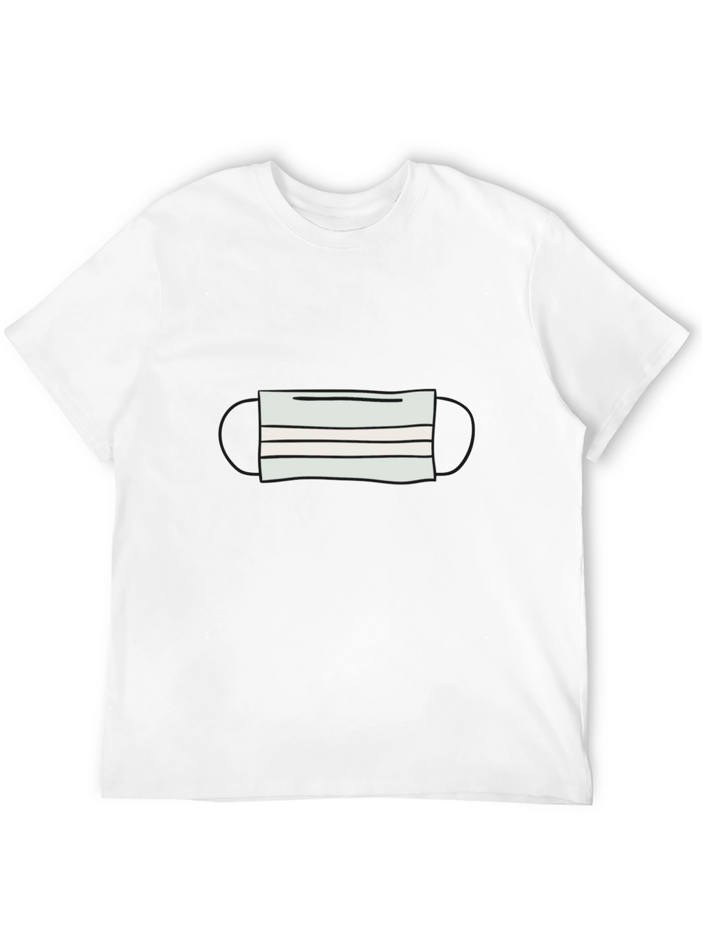 Mask Graphic Tee - Stay Safe in Style!