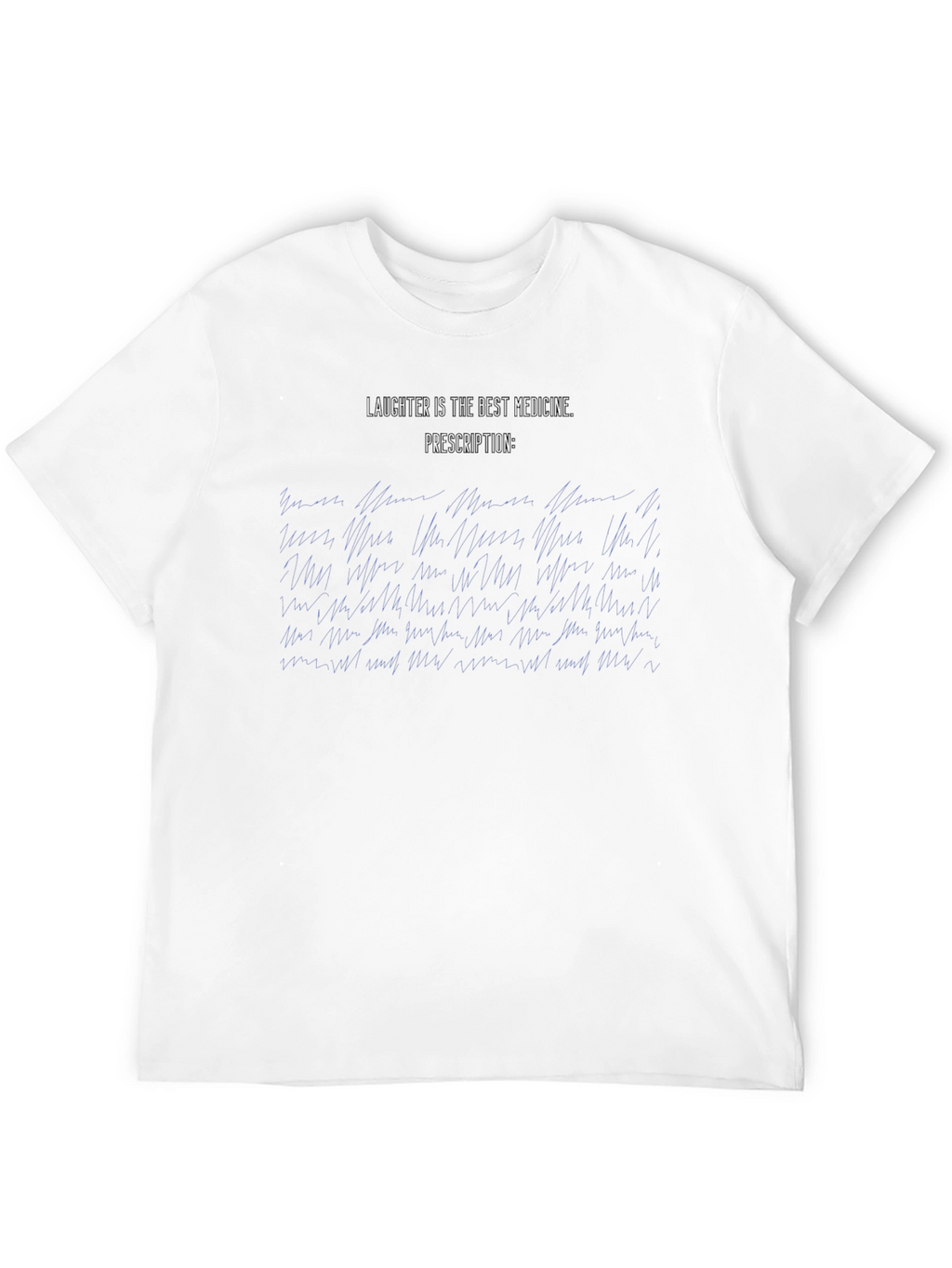 Laughter is the Best Medicine Black T-Shirt