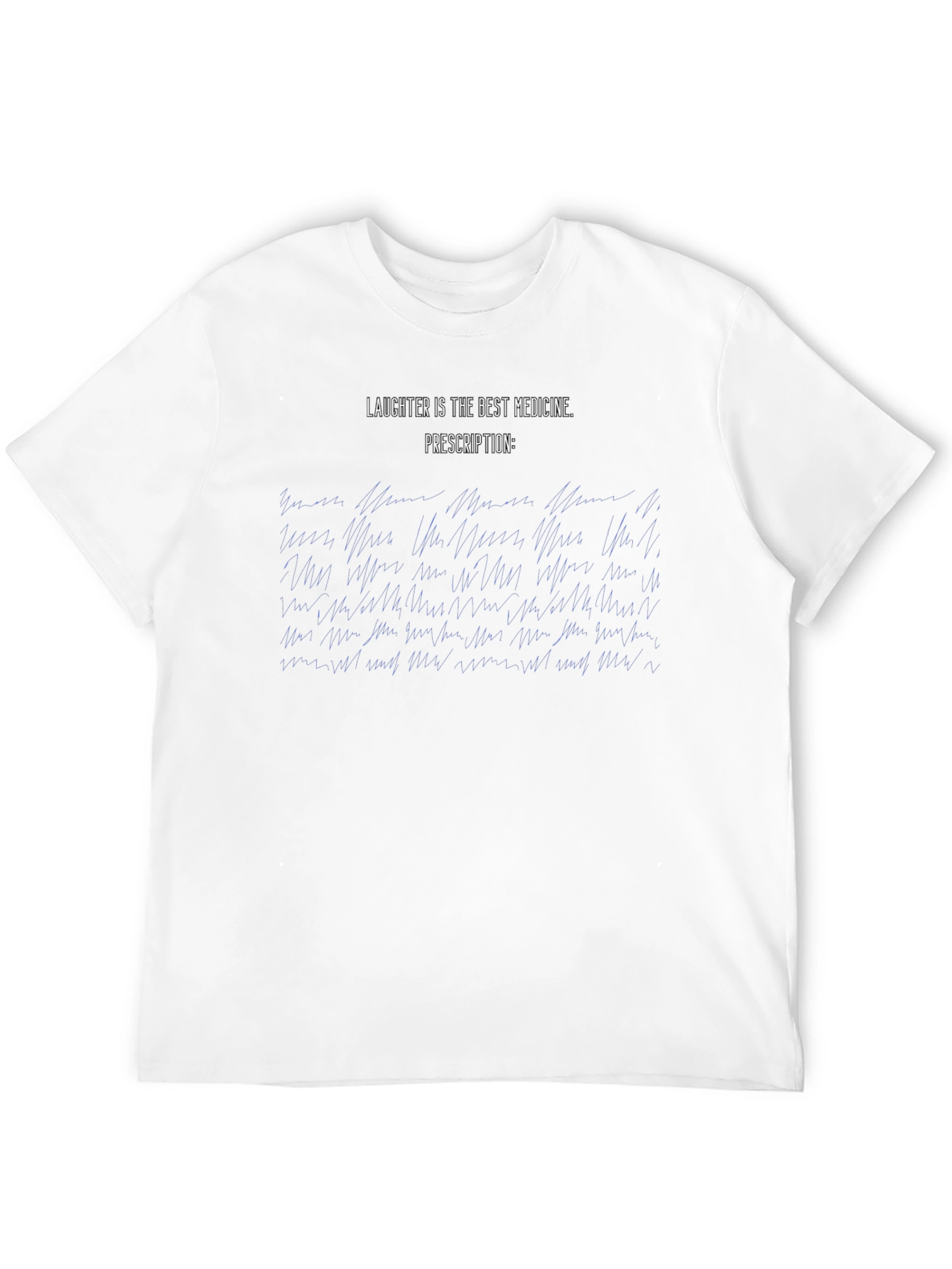 Laughter is the Best Medicine Black T-Shirt