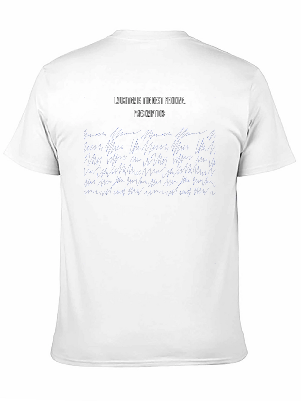 Laughter is the Best Medicine Black T-Shirt