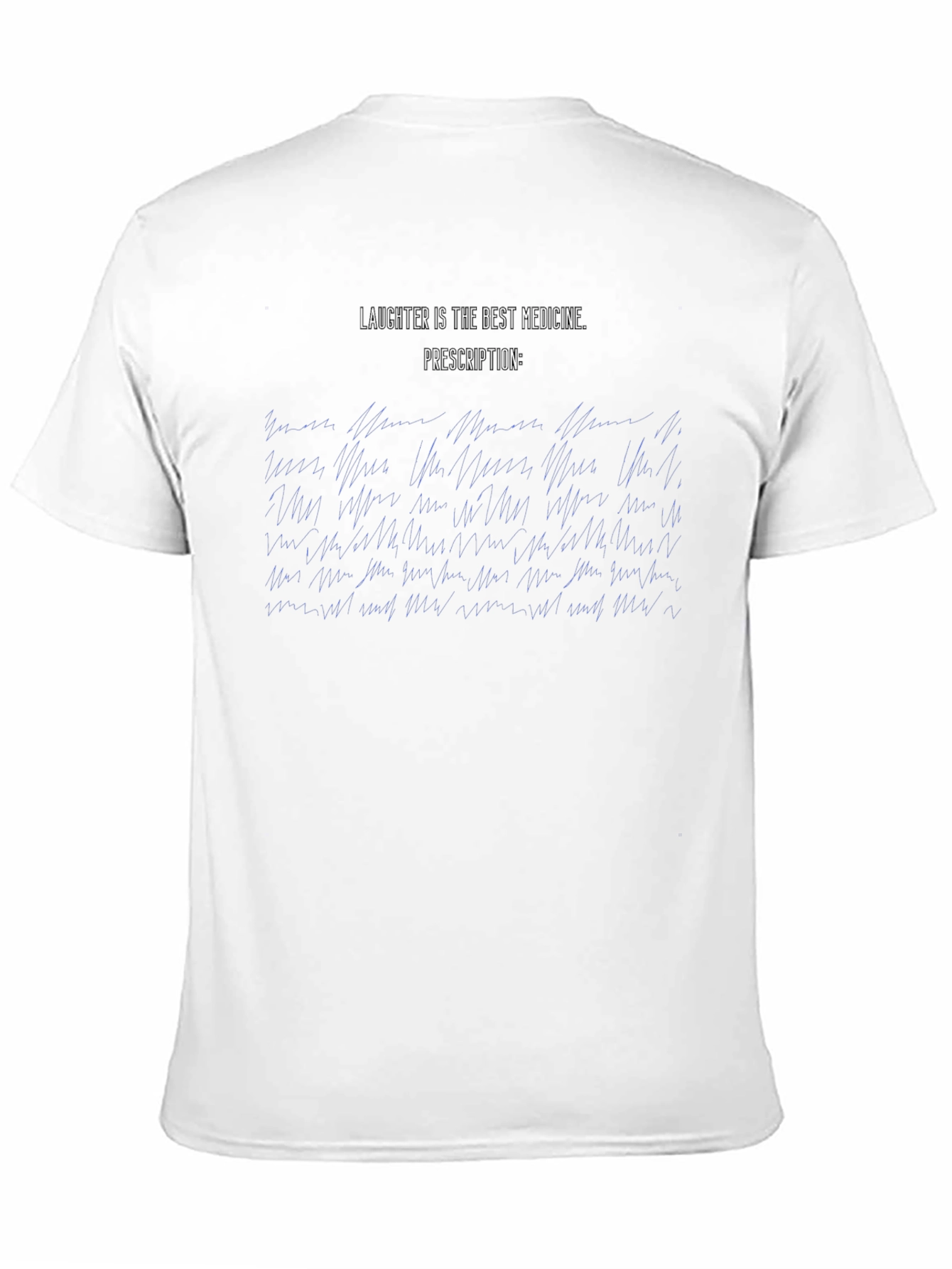 Laughter is the Best Medicine Black T-Shirt