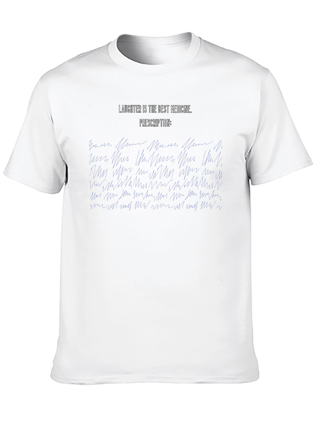 Laughter is the Best Medicine Black T-Shirt