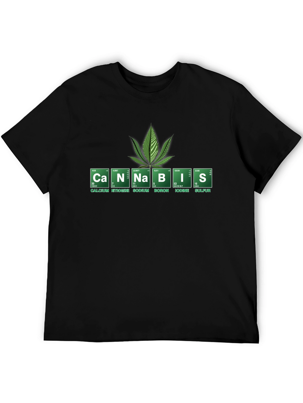 Cannabis Periodic Table T-Shirt