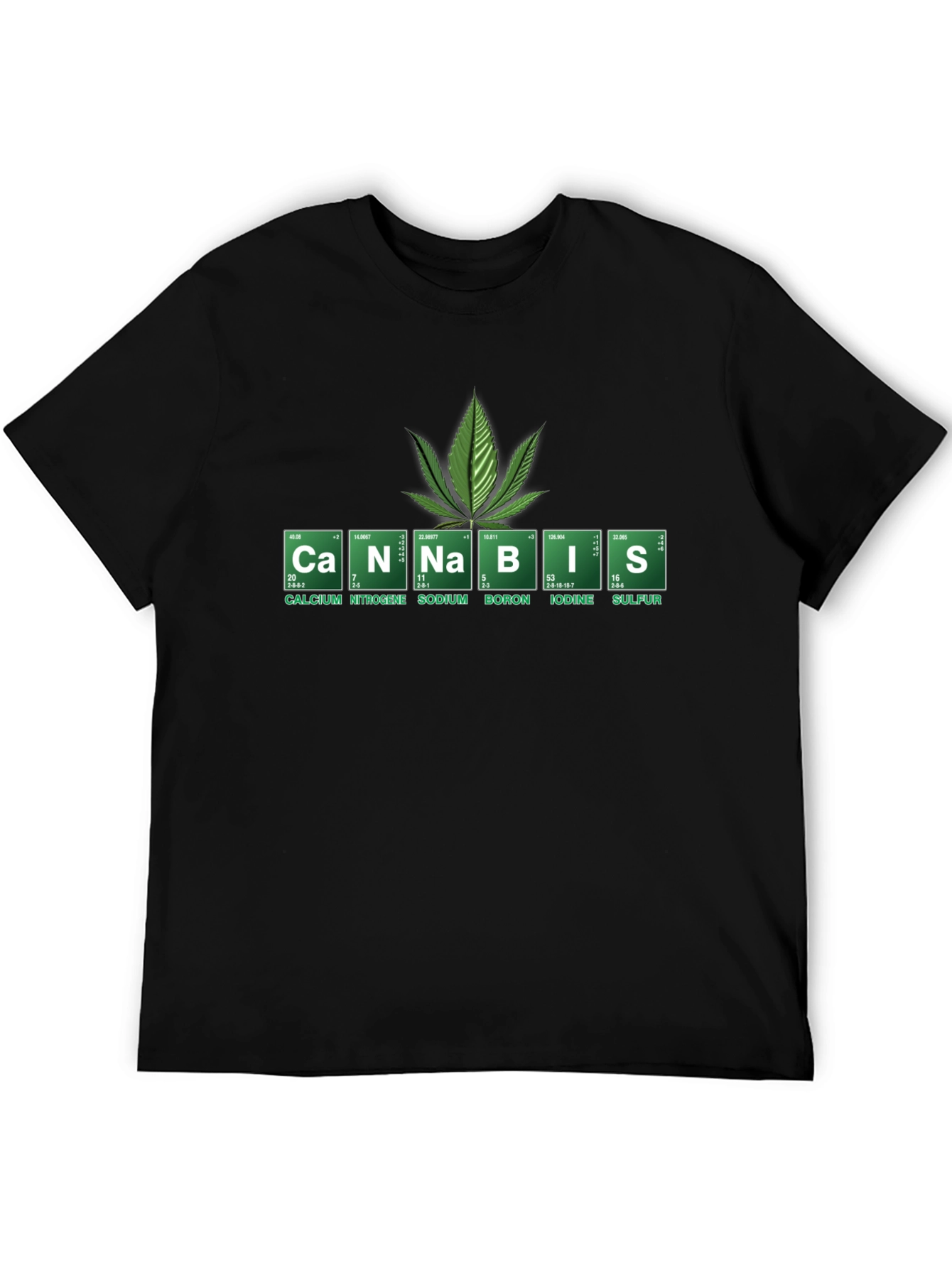 Cannabis Periodic Table T-Shirt