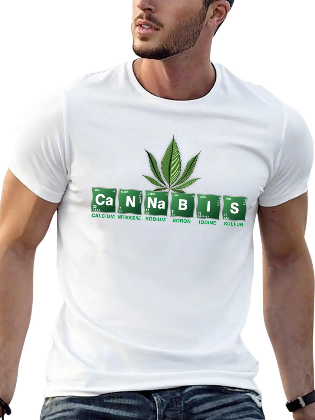 Cannabis Periodic Table T-Shirt
