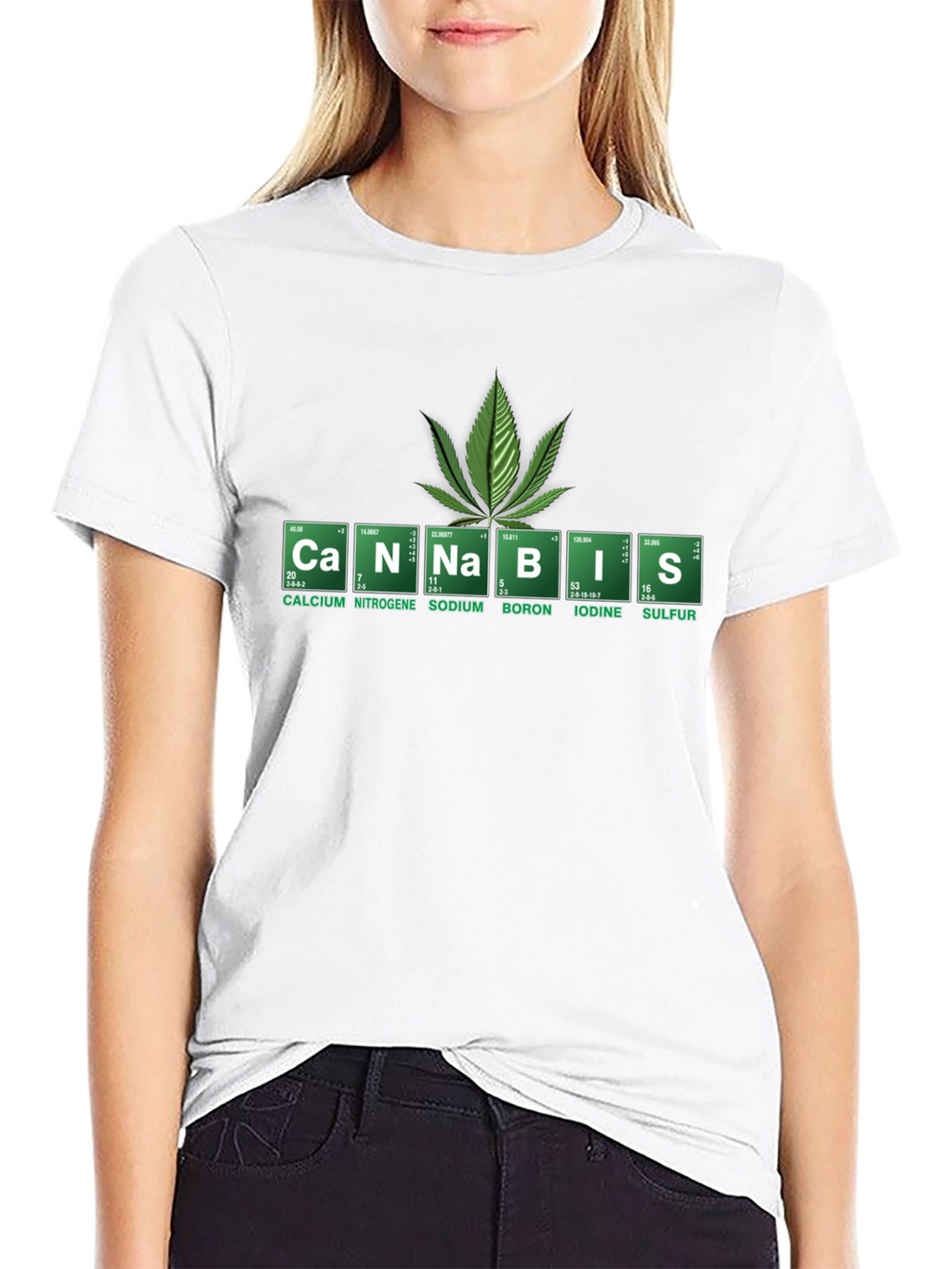 Cannabis Periodic Table T-Shirt
