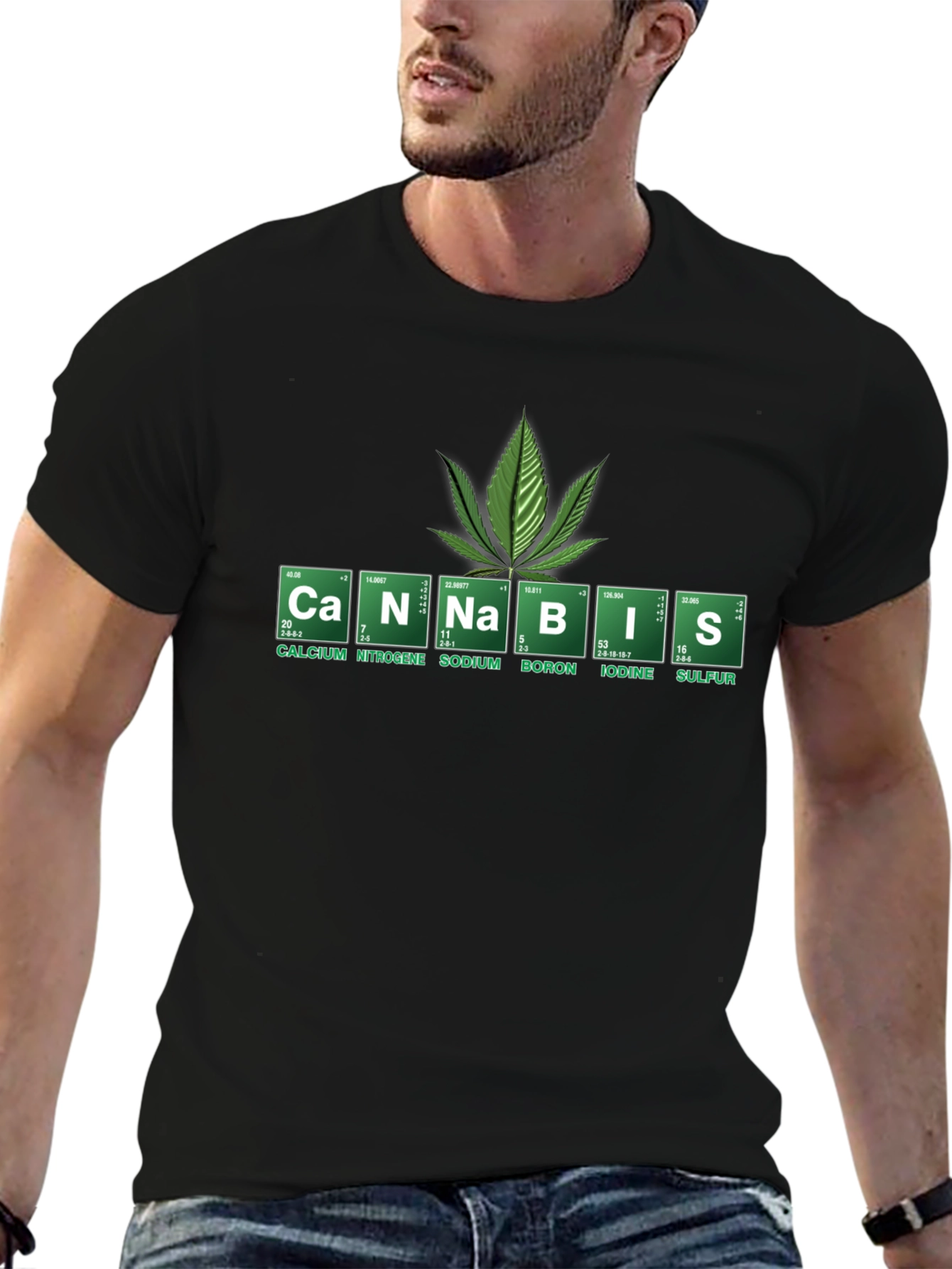 Cannabis Periodic Table T-Shirt